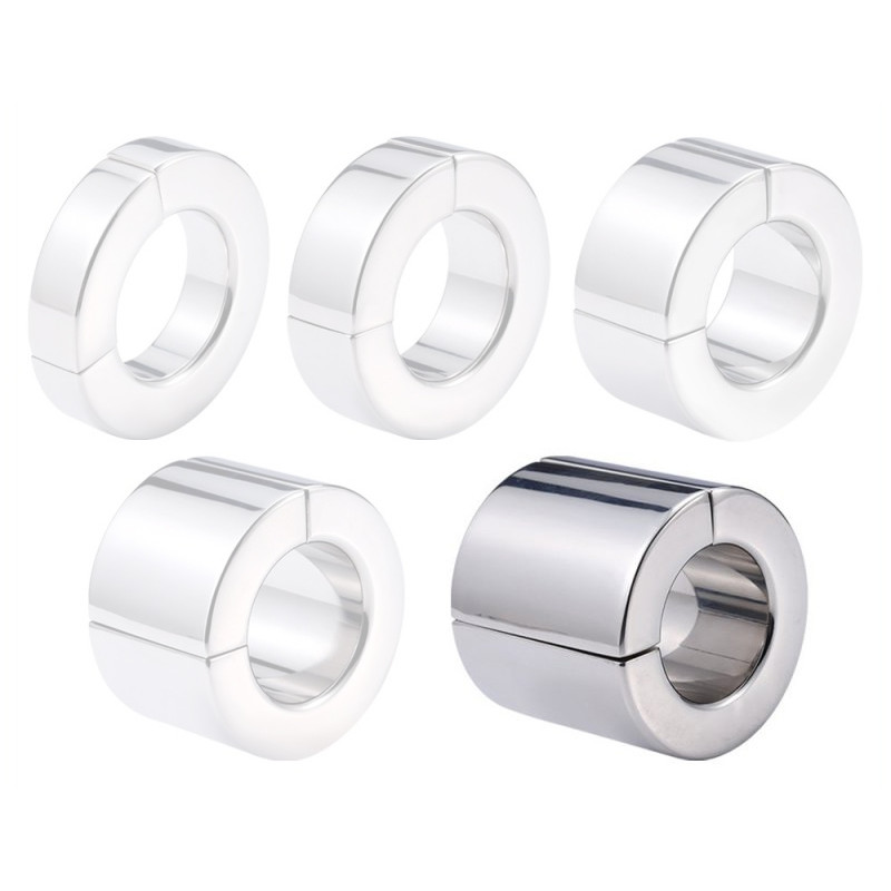 MenSteel Ballstretcher magnétique Burton XXL - Hauteur 5.7cm - Poids 890g